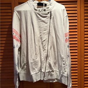 Harley-Davidson Women's Cream Bomber Jacket